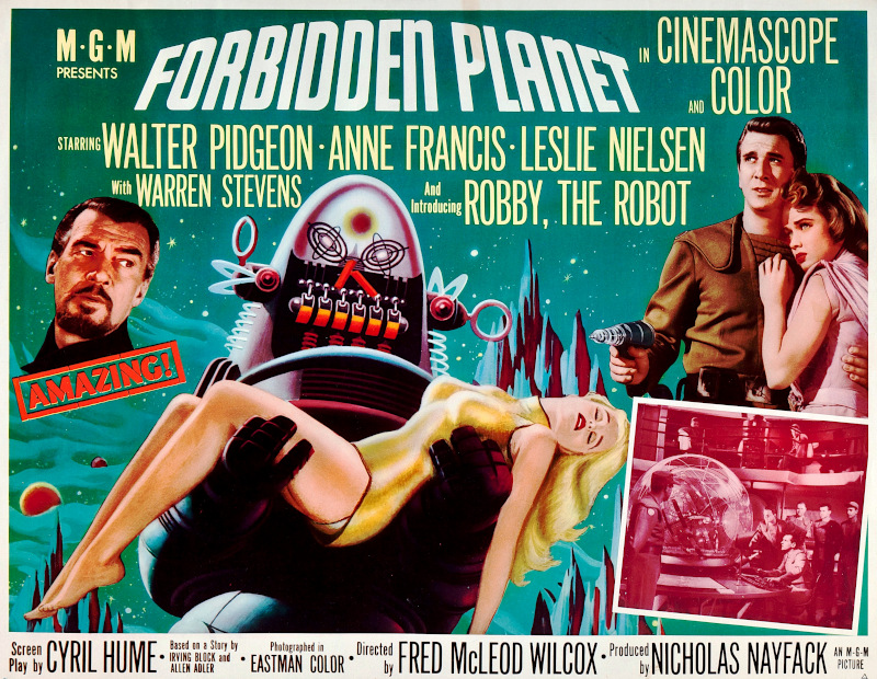 Forbidden Planet 1956 Robby the Robot movie