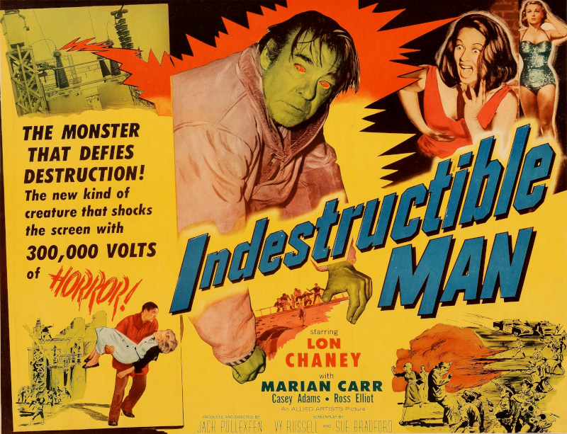 Indestructable Man 1956 horror