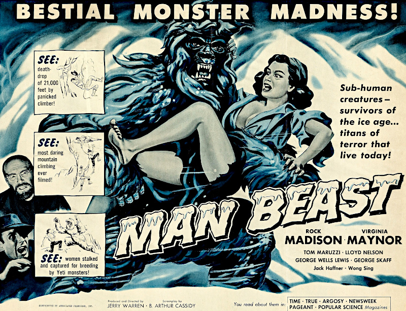 Man Beast worst 1956 horror movie