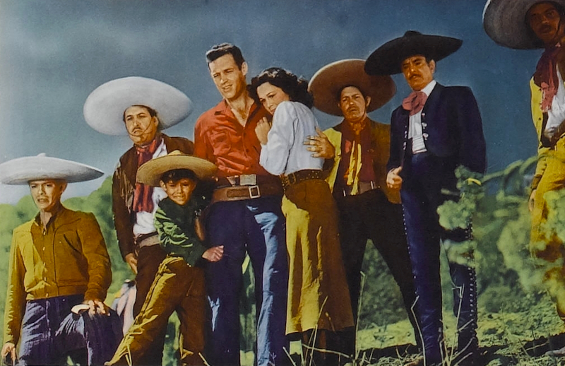 The Beast of Hollow Mountain 1956 color horror film