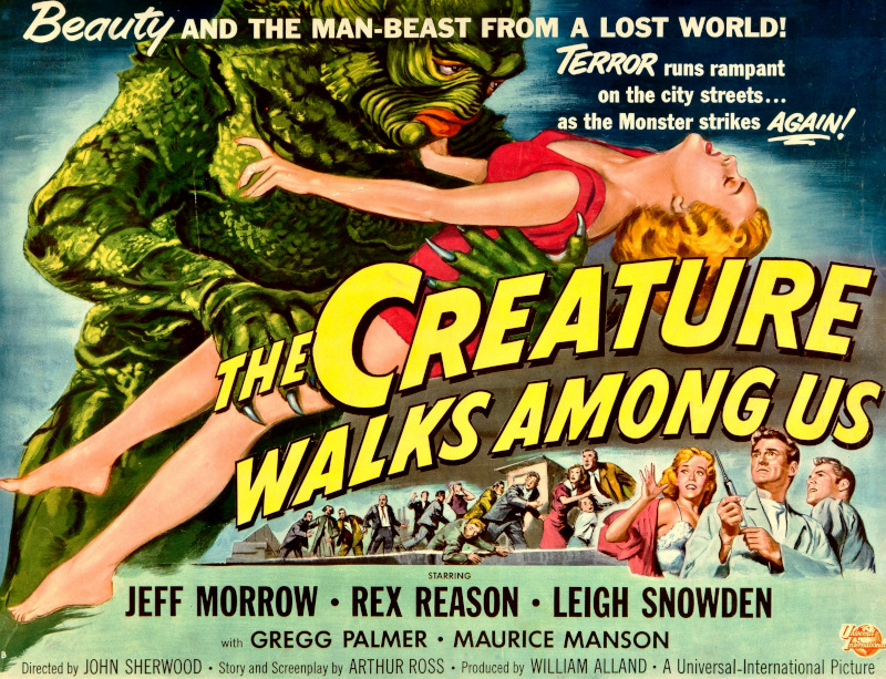 The Creature Walks Among Us second sequel to Creature from the Black Lagoon