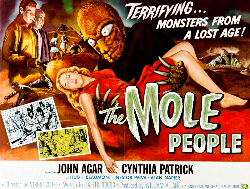 The Mole People 1956 movie review