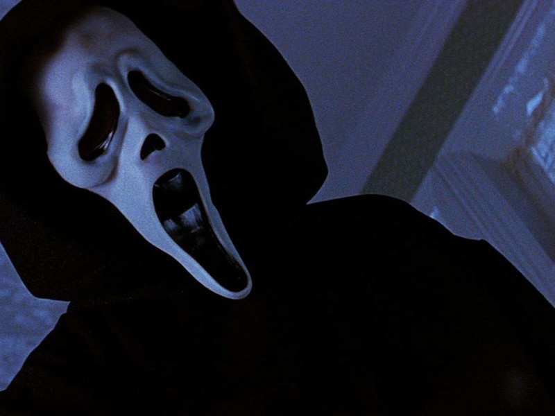 1996 horror movies introduction of Ghostface in Scream
