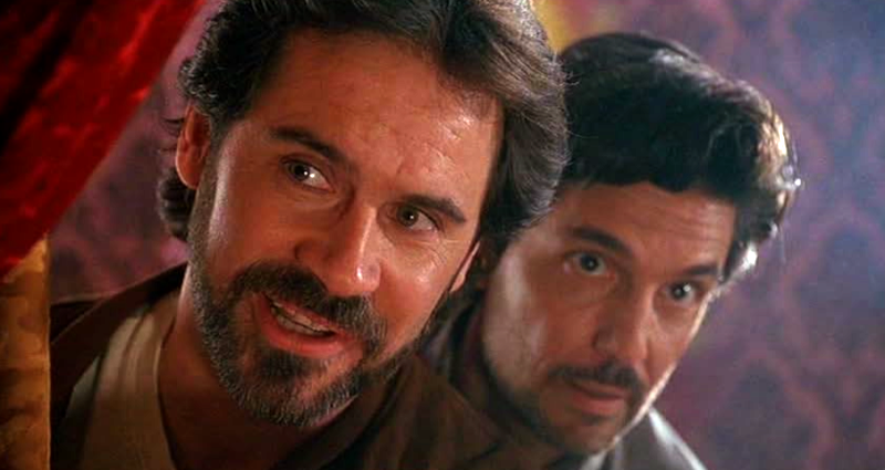 Dennis Miller and Chris Sarandon in Bordello of Blood 1996