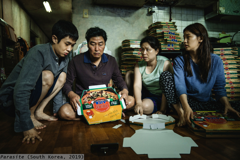 Parasite South Korean horror film