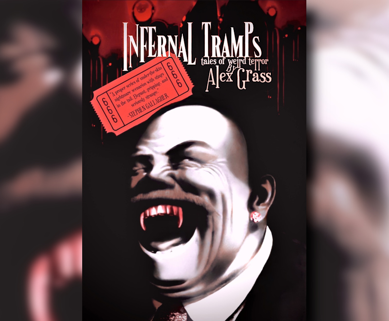 Infernal Tramps by Alex Grass July 2026 indie horror novel