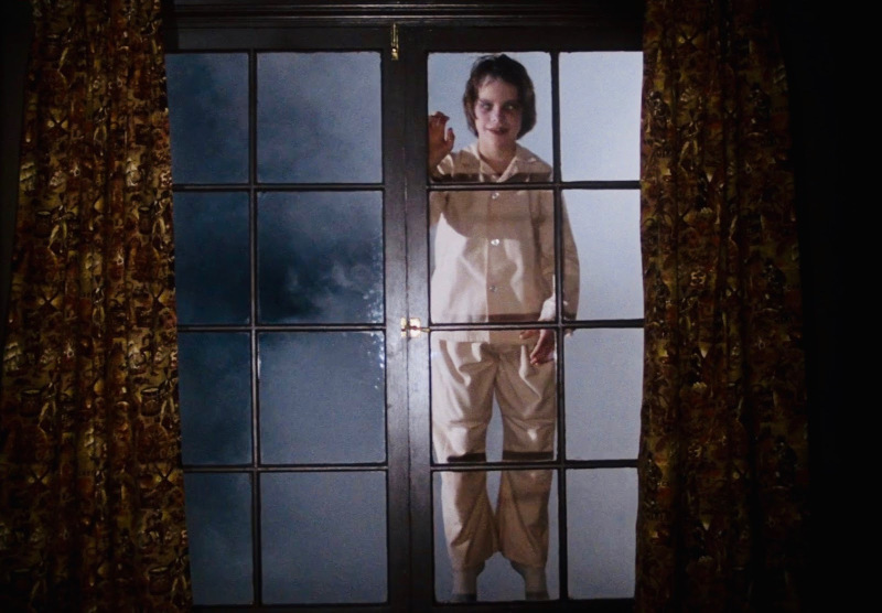 Salem's Lot boy outside window scene