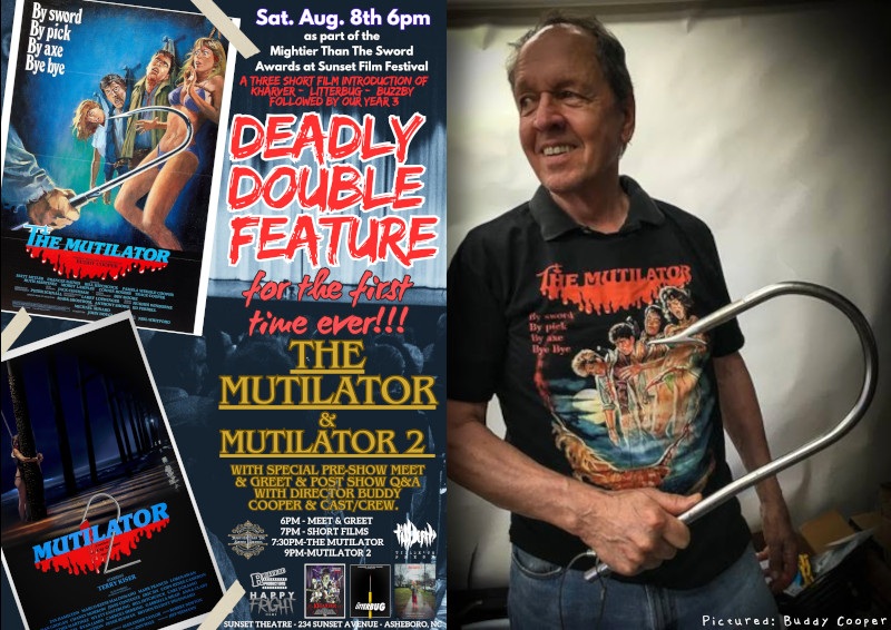 The Mutilator Mighter Than the Sword Event with Buddy Cooper