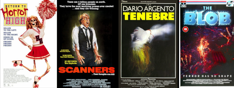 10 vhs covers return to horror high scanners tenebre blob
