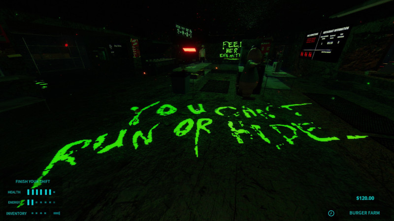 5 is Happys Humble Burger Farm a horror game