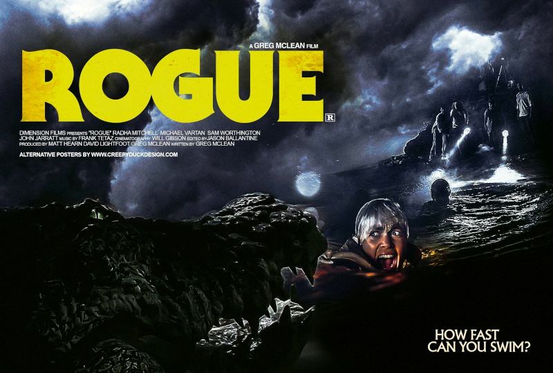Rogue alternate poster by CreepyDuckDesign