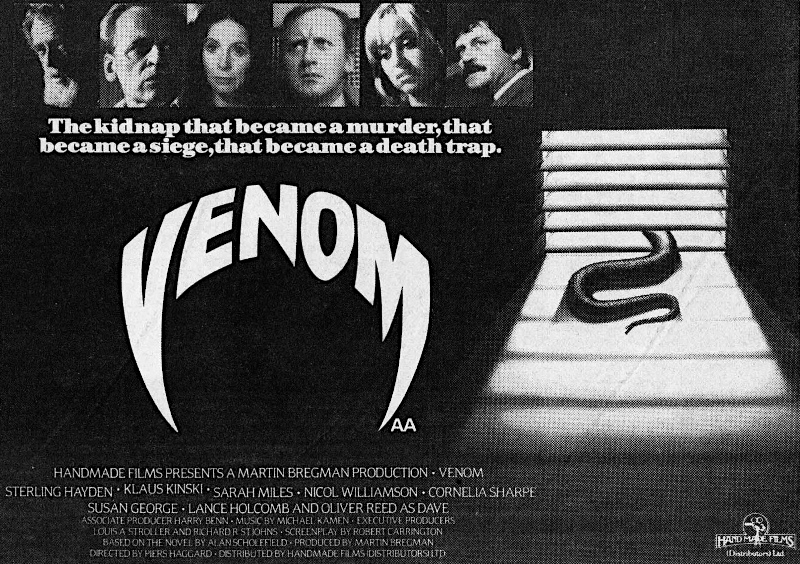 Venom snake horror film